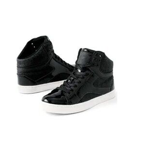 NEW PASTRY Pop-Tart Hip-Hop Dance Sneakers Sparkly Black White Red Women’s 9 NIB